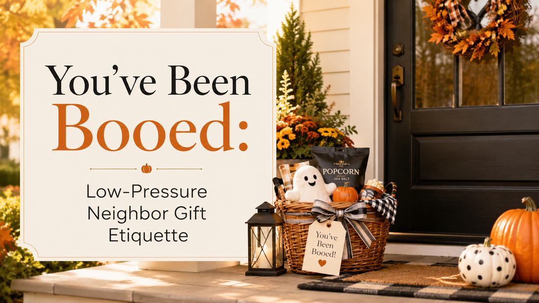 You’ve Been Booed: Low-Pressure Neighbor Gift Etiquette