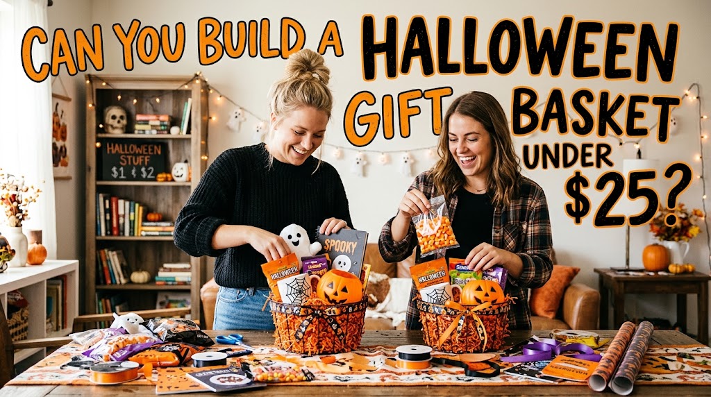Can You Build a Halloween Gift Basket Under $25?