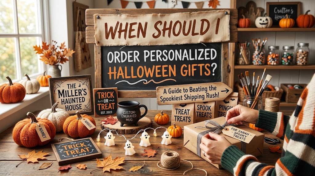 When Should I Order Personalized Halloween Gifts?
