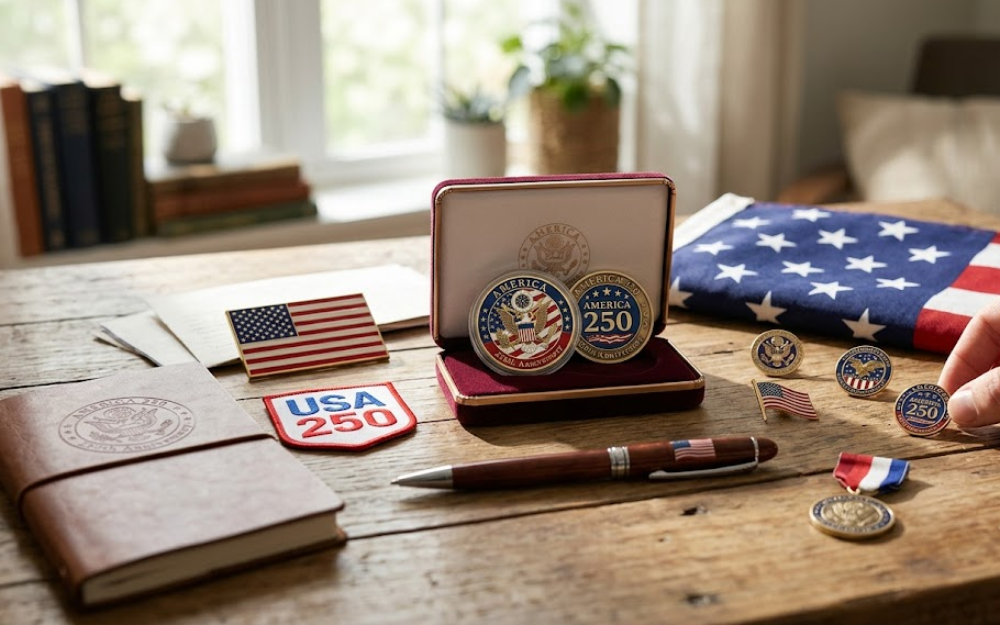 Where Can I Buy Official America 250 Commemorative Memorabilia Online?