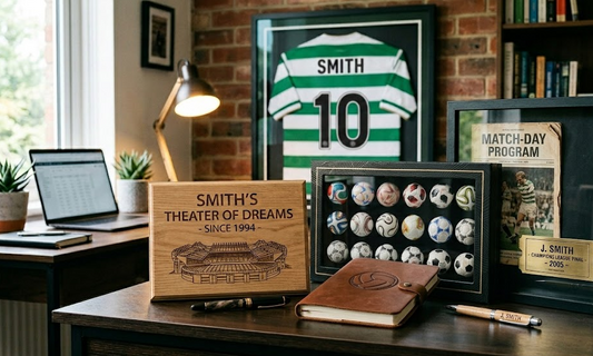 7 Unique Personalized Soccer Memorabilia Pieces for Your Home Office