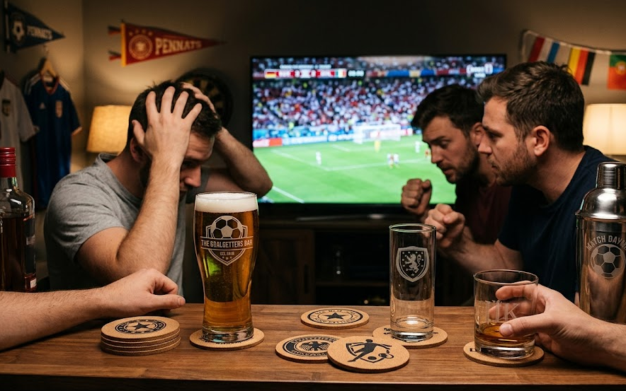 Which Custom Home Barware for Soccer Fans is Best for a High-Stakes Knockout Match?