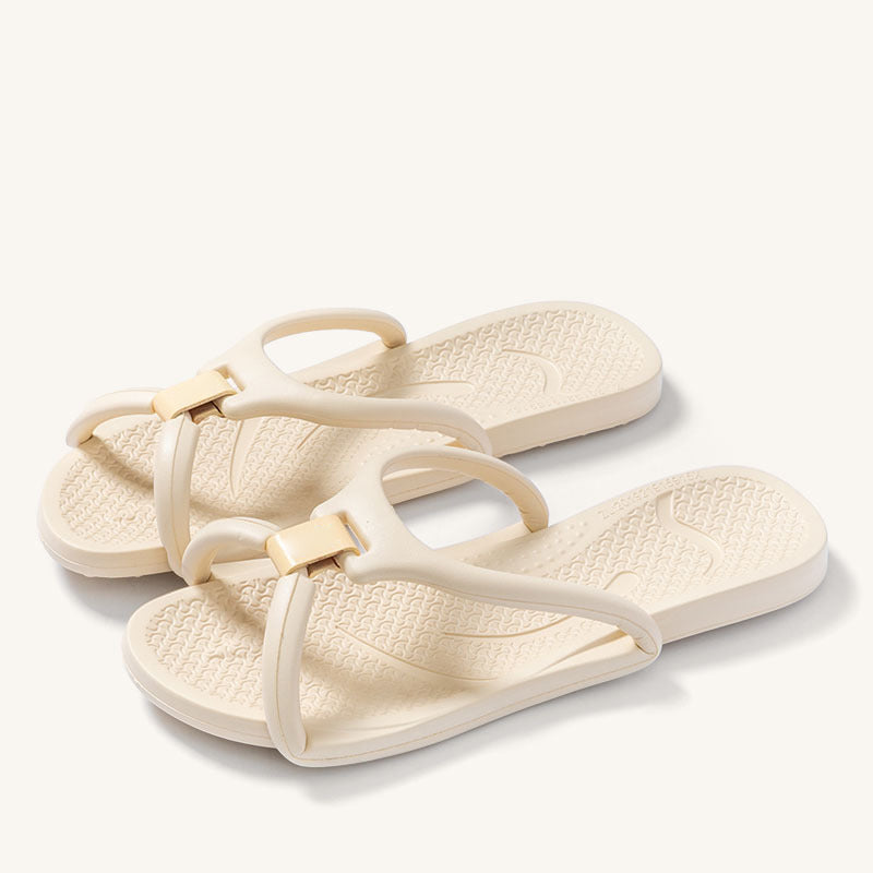 Foldable Travel Slippers - Non-Slip Portable Hotel Sandals