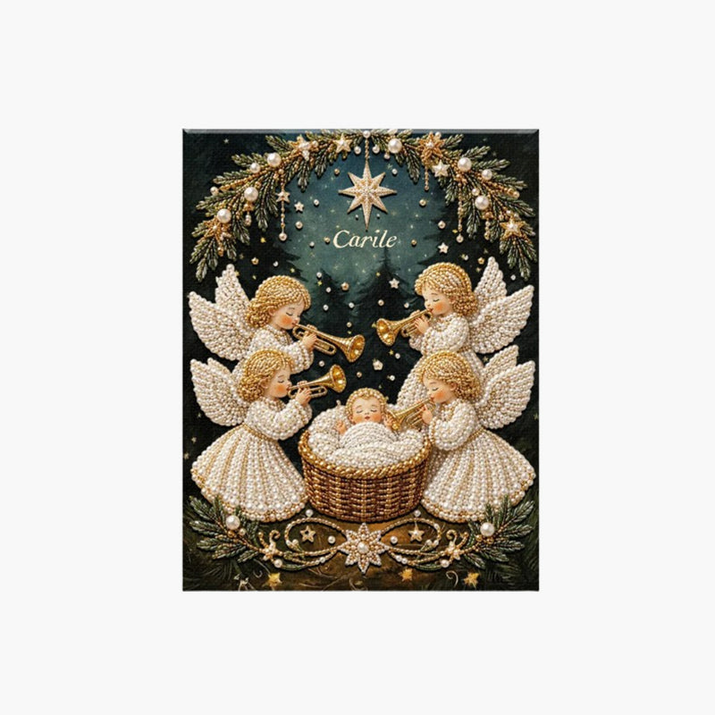 Nativity Scene Diamond Painting Kit | Christian Christmas Gift