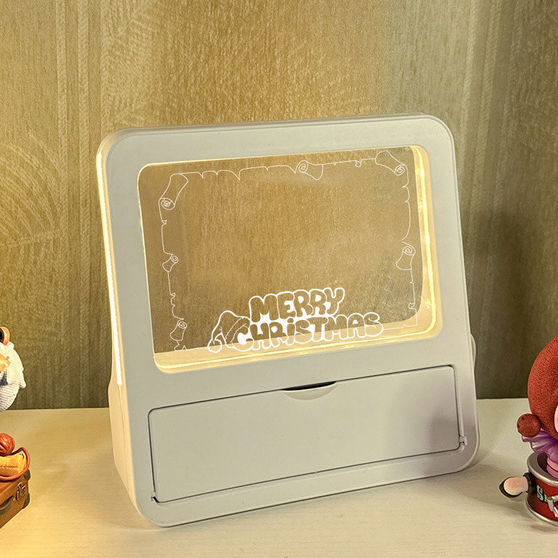 3D Pen Holder Night Light & Desk Organizer Gift