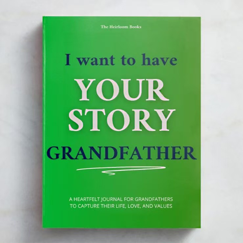 "I Want to Have Your Story" Family Legacy Guided Journal