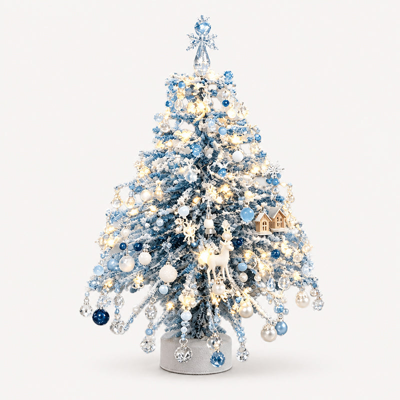 DIY Beaded Christmas Tree Kit with Angel Topper