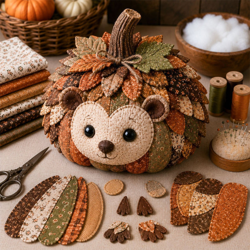 DIY Animal Pumpkin Sewing Kit for Beginners & Fall Gifts