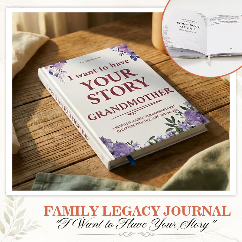 "I Want to Have Your Story" Family Legacy Guided Journal