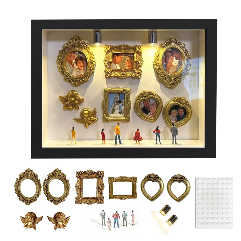 Handmade Plywood DIY Mini Museum Silhouette Box Kit