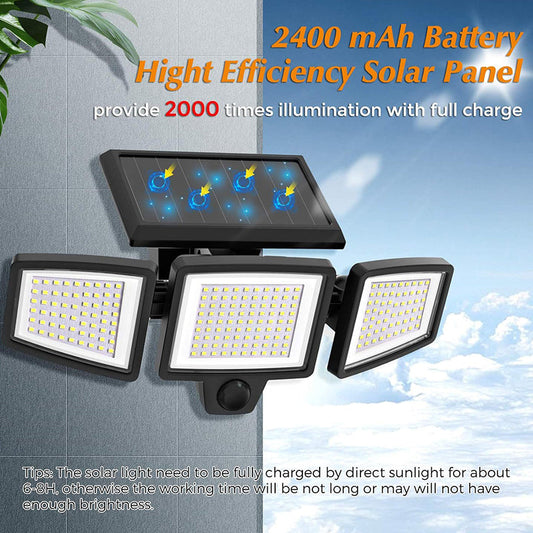 ☀️ Smart Sensor Solar Garden Light
