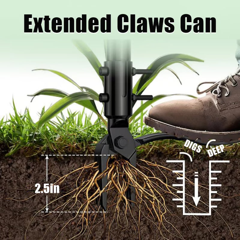 🌿 Weed puller – stand upright and pull weeds out with ease