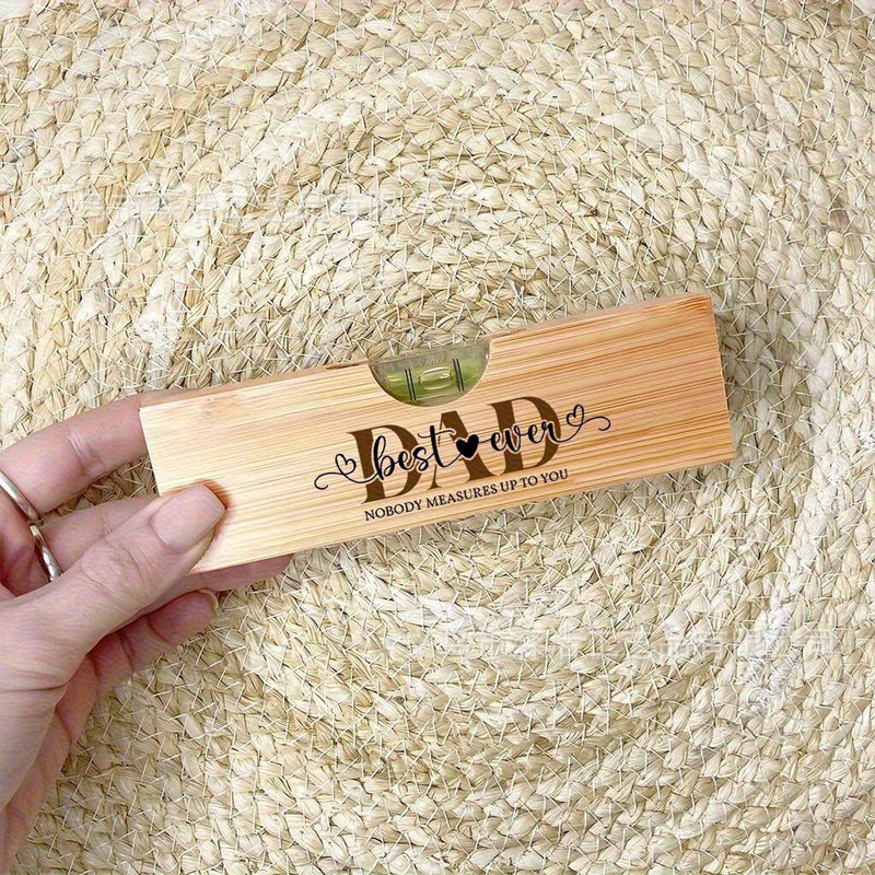 Bamboo Wooden Level Bottle Opener - Gift for Dad