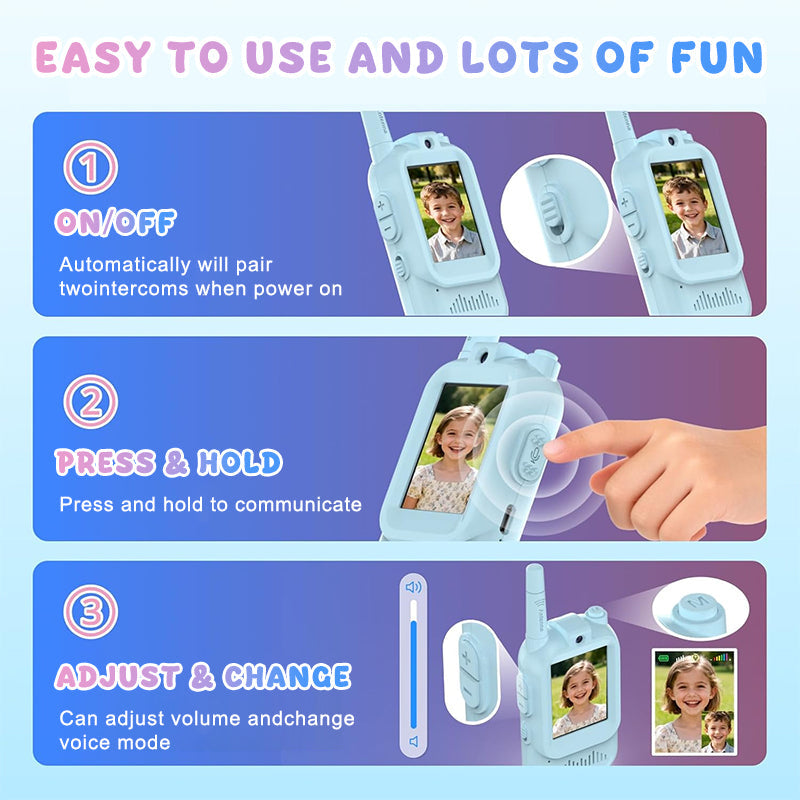🌟 Kids' Video Walkie-Talkie