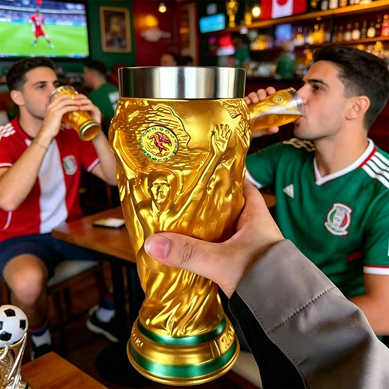 FIFA World Cup 2026 Replica Trophy Stainless Steel Mug