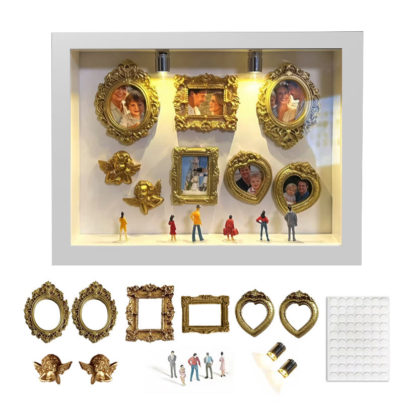 Handmade Plywood DIY Mini Museum Silhouette Box Kit