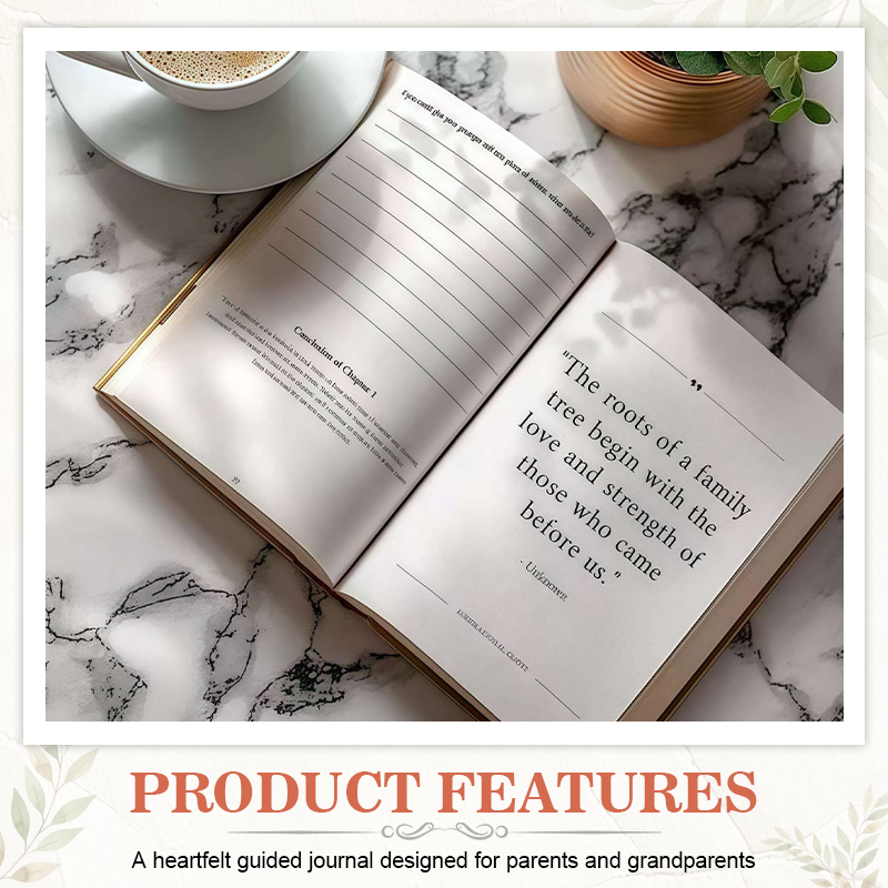 "I Want to Have Your Story" Family Legacy Guided Journal
