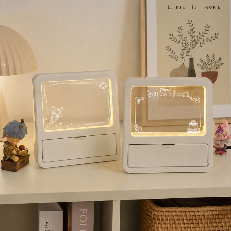 3D Pen Holder Night Light & Desk Organizer Gift
