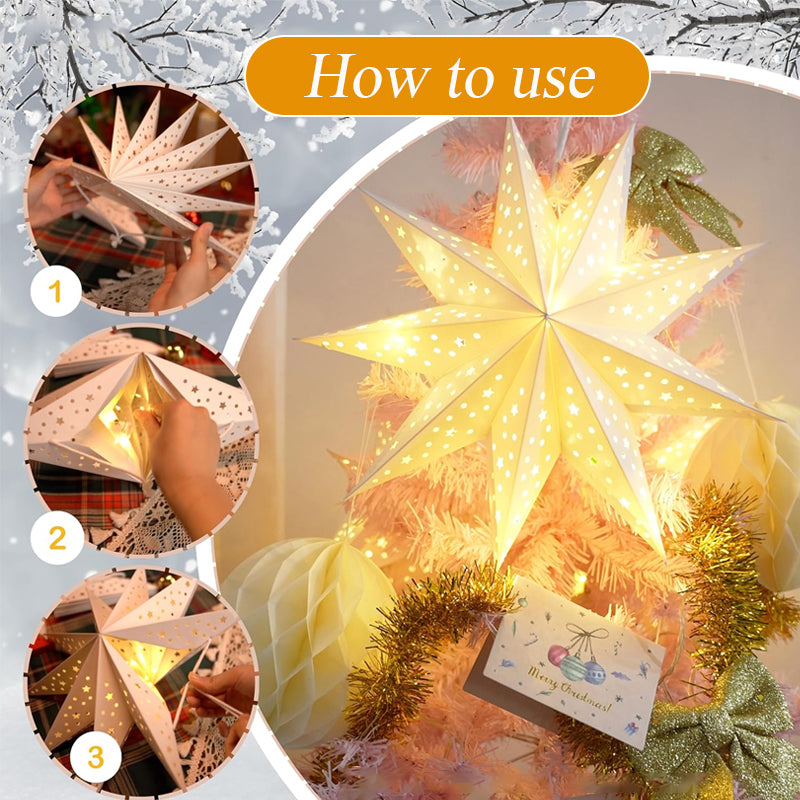 Starry Christmas Hanging Lights
