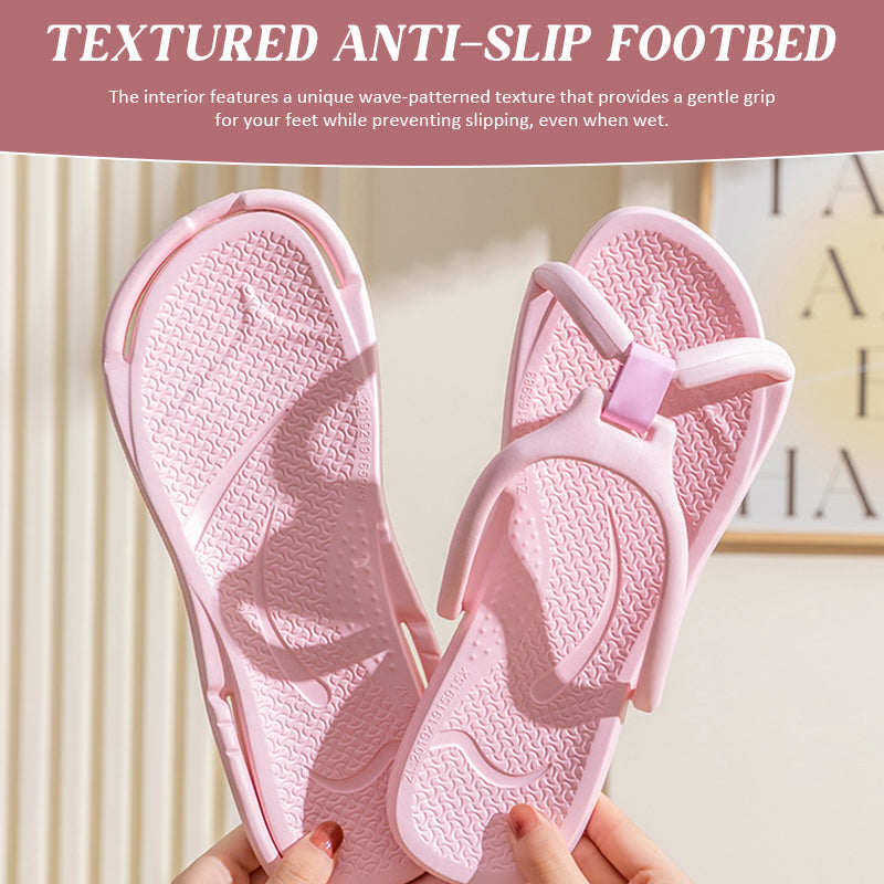 Foldable Travel Slippers - Non-Slip Portable Hotel Sandals
