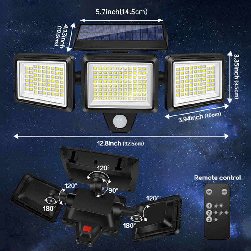 ☀️ Smart Sensor Solar Garden Light
