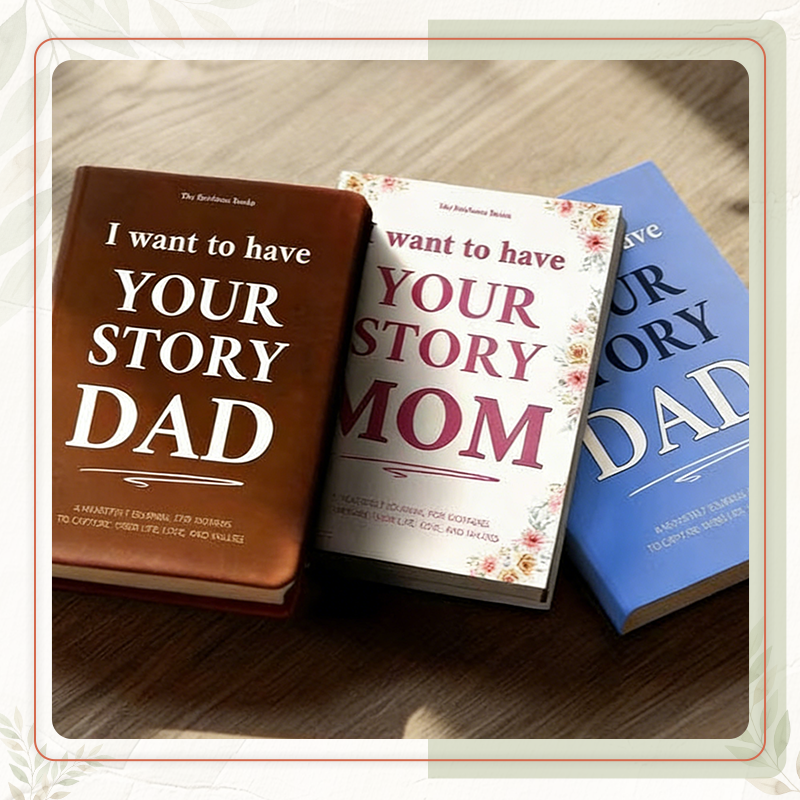 "I Want to Have Your Story" Family Legacy Guided Journal
