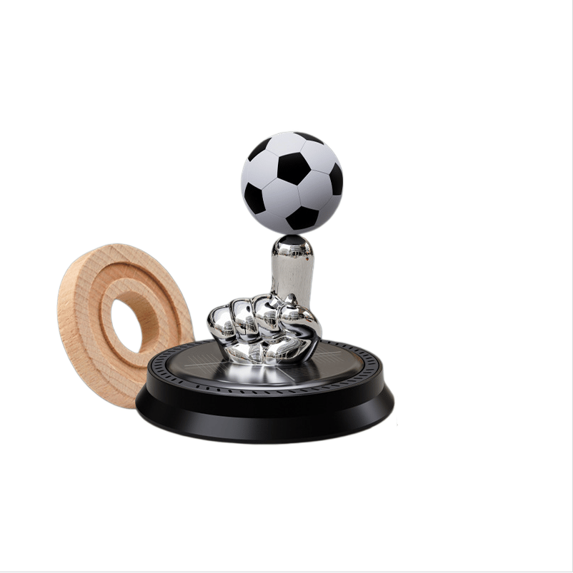 Solar Rotating Football Car Air Freshener & Diffuser