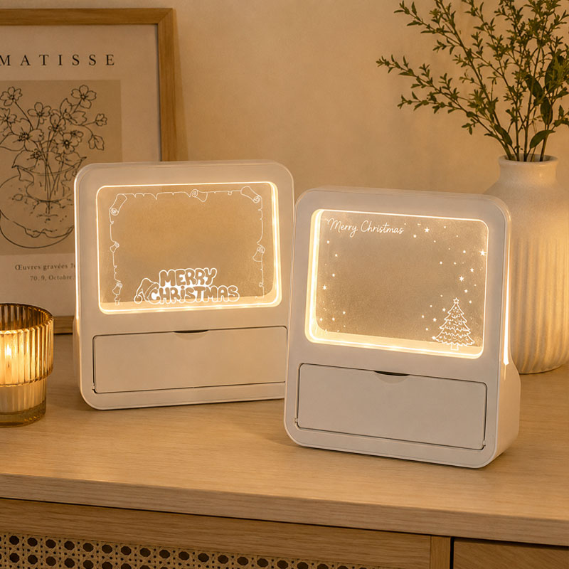 3D Pen Holder Night Light & Desk Organizer Gift