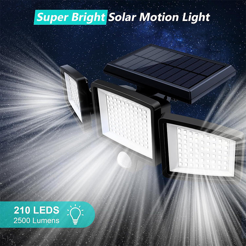 ☀️ Smart Sensor Solar Garden Light