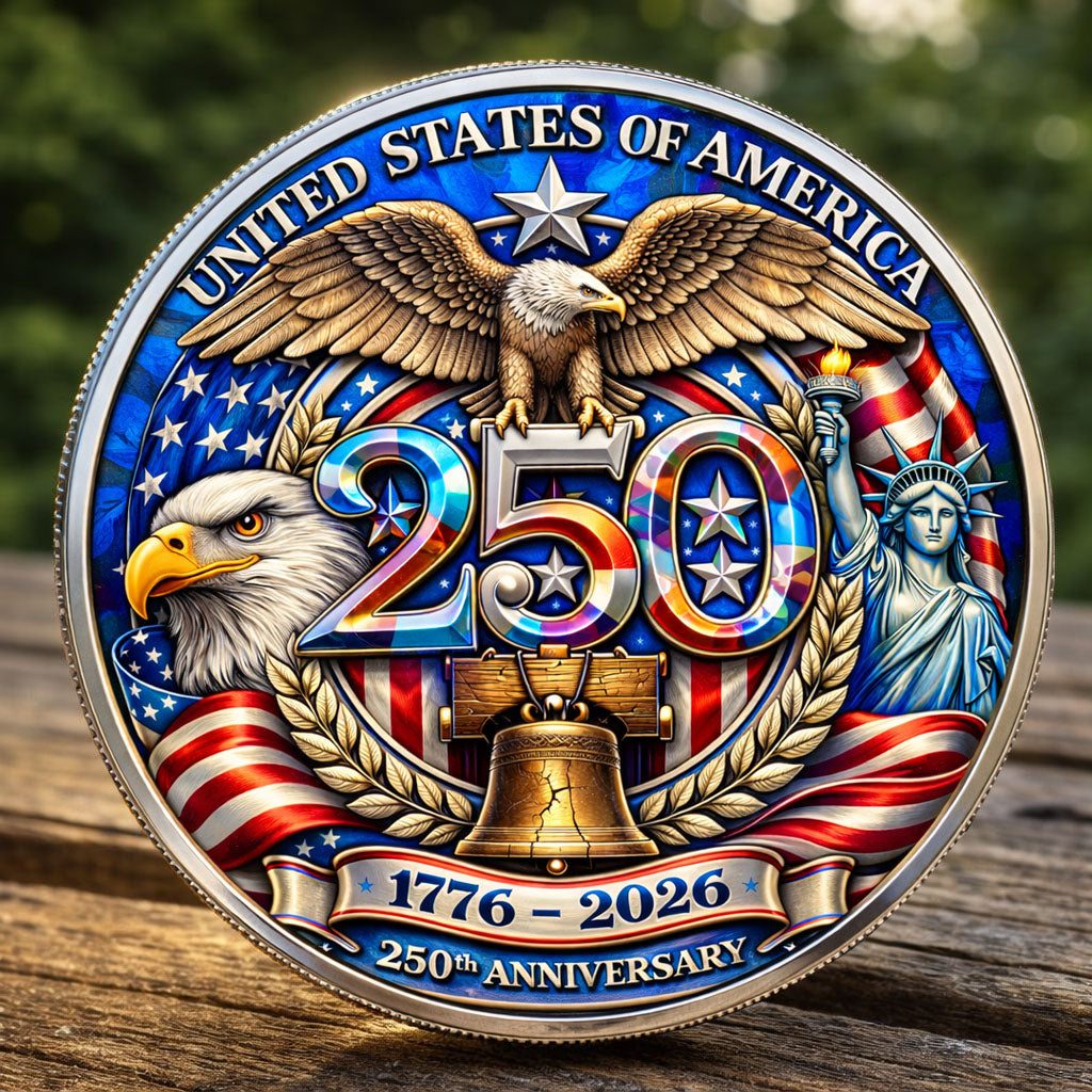 U.S. 250th Anniversary Commemorative Coin (1776–2026)