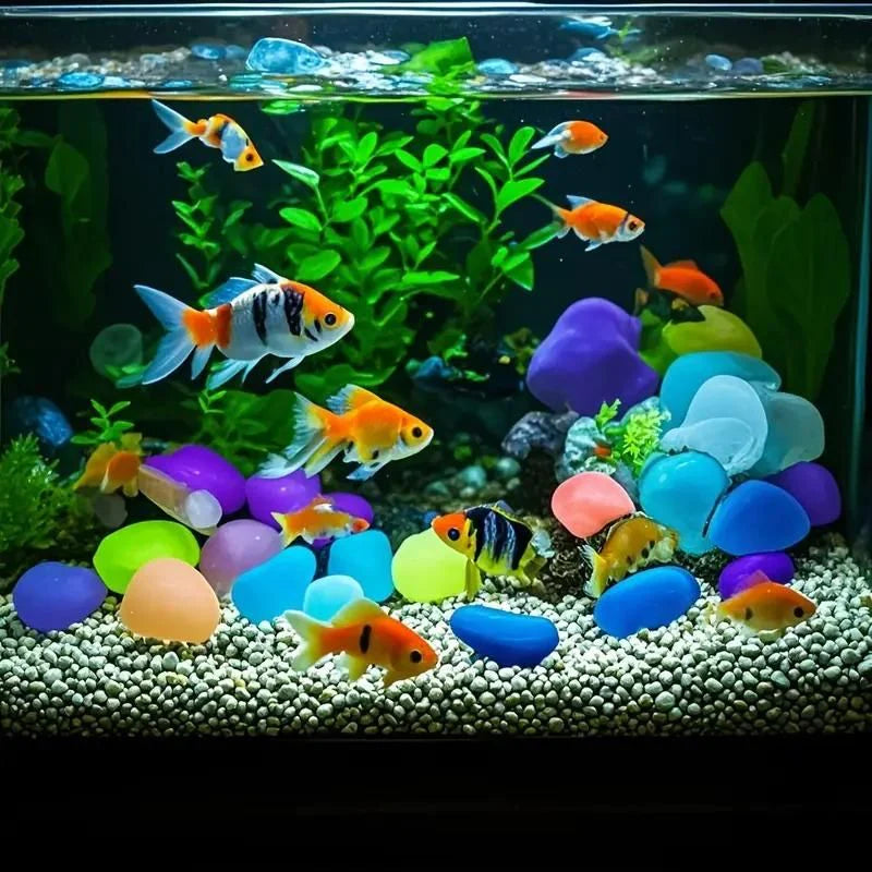 Luminous Stones – Mixed Color Glow (100 PCS)