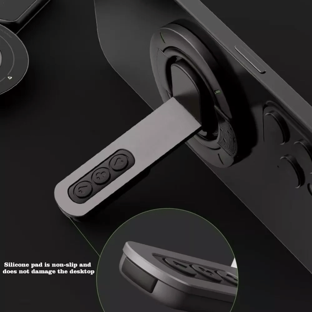 Double-Sided Magnetic Suction Decompression Ring Mobile Phone Bracket