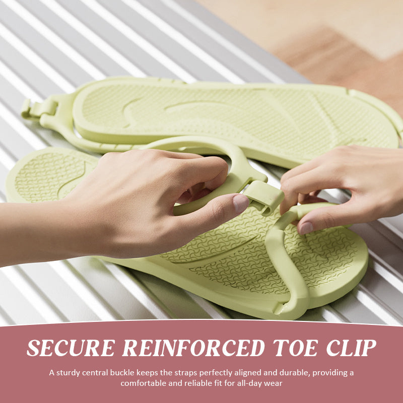 Foldable Travel Slippers - Non-Slip Portable Hotel Sandals