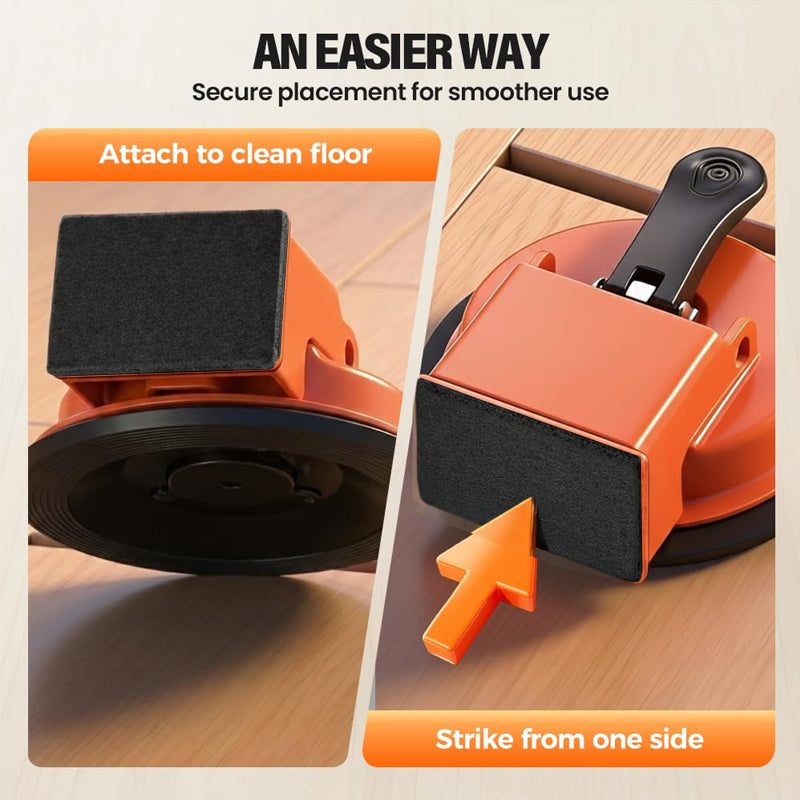 Powerful Suction Cup For Wood Floor Seams