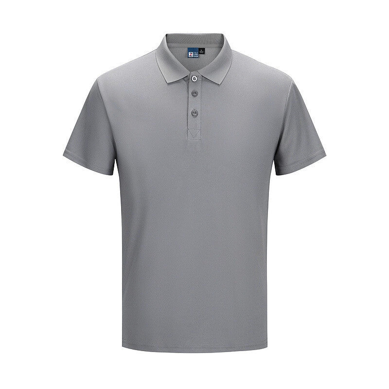 Men's Quick-Dry Short-Sleeve Lapel T-Shirt