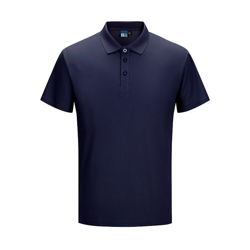 Men's Quick-Dry Short-Sleeve Lapel T-Shirt