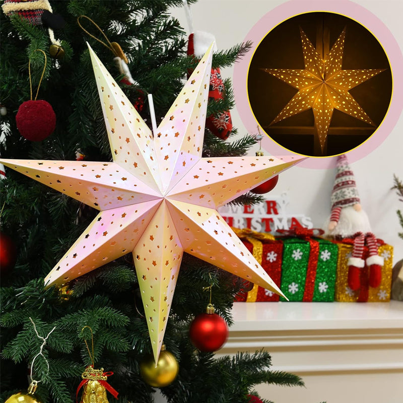 Starry Christmas Hanging Lights