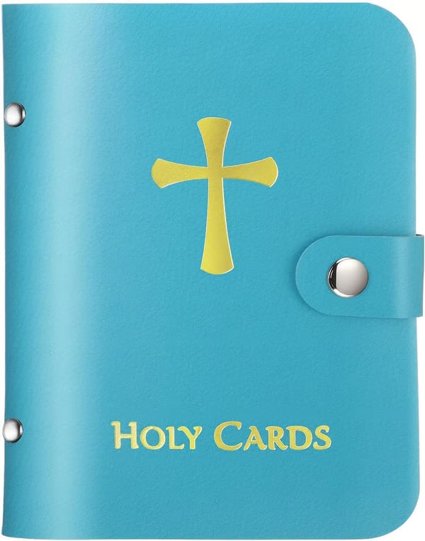 Catholic Holy Card Holder & Prayer Card Organizer