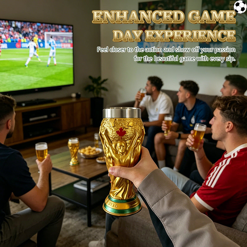 FIFA World Cup 2026 Replica Trophy Stainless Steel Mug
