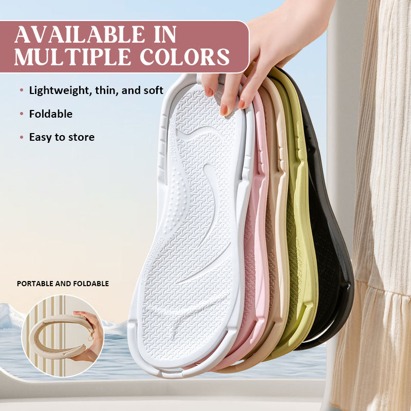 Foldable Travel Slippers - Non-Slip Portable Hotel Sandals