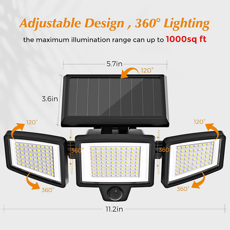 ☀️ Smart Sensor Solar Garden Light