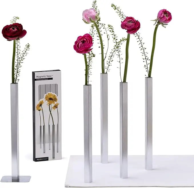 Magnetic Flower Long Vase