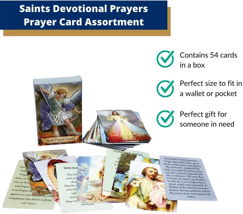 Catholic Holy Card Holder & Prayer Card Organizer