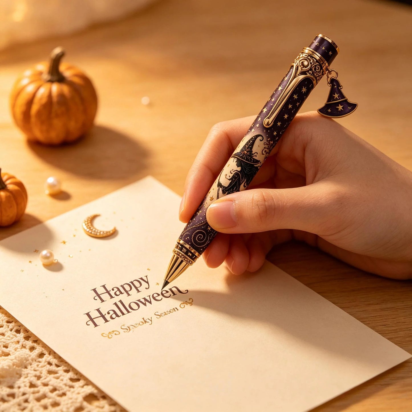 Halloween Pen Gift Set with Matching Card & Box – 3 Styles