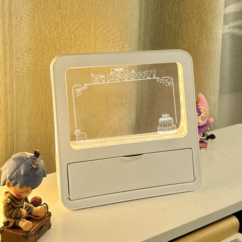 3D Pen Holder Night Light & Desk Organizer Gift