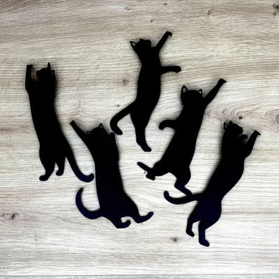 🏆LAST DAY 49% DISCOUNT🔥😹5 METAL BOOKMARKS WITH CAT MOTIFS