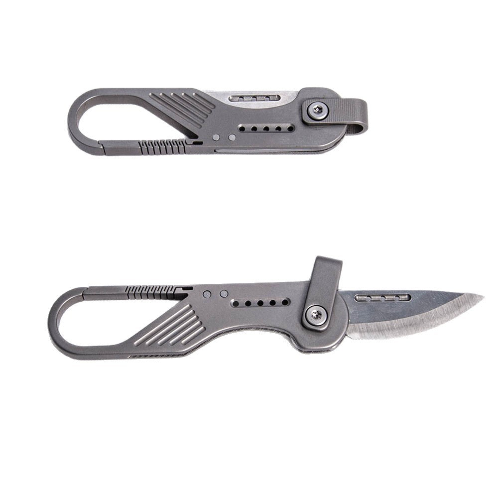 TYIIPLUS™ Titanium Alloy Keychain EDC Folding Mini Knife