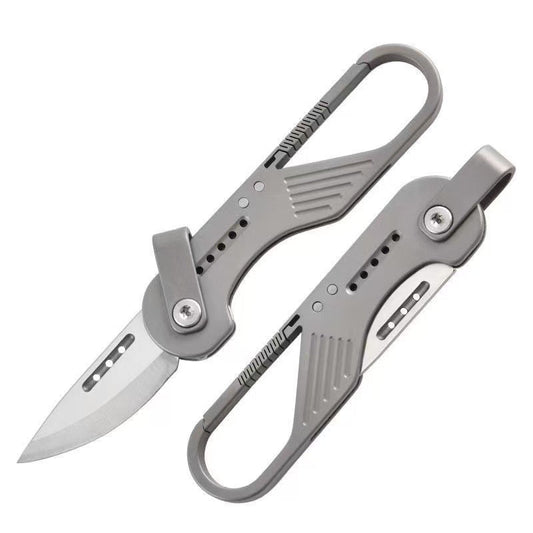 TYIIPLUS™ Titanium Alloy Keychain EDC Folding Mini Knife