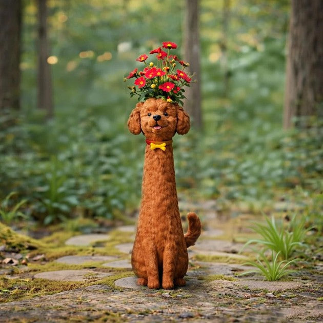 Handcrafted Quirky Cat Vase
