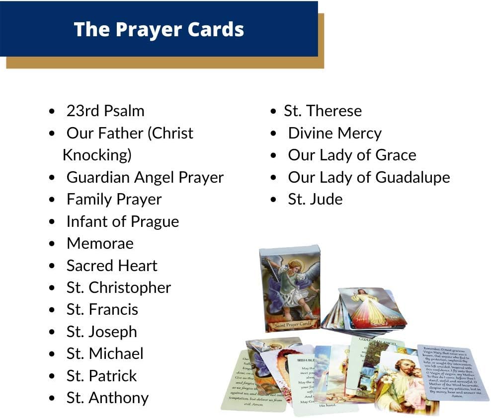 Catholic Holy Card Holder & Prayer Card Organizer
